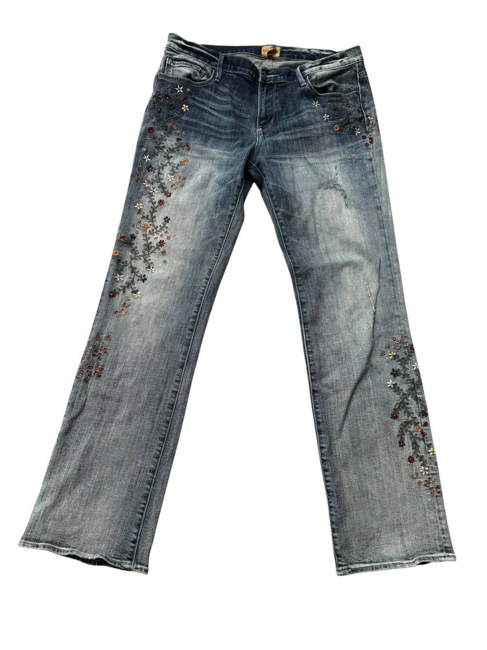 Driftwood Kelly Embroidered Light Blue Women’s Jeans